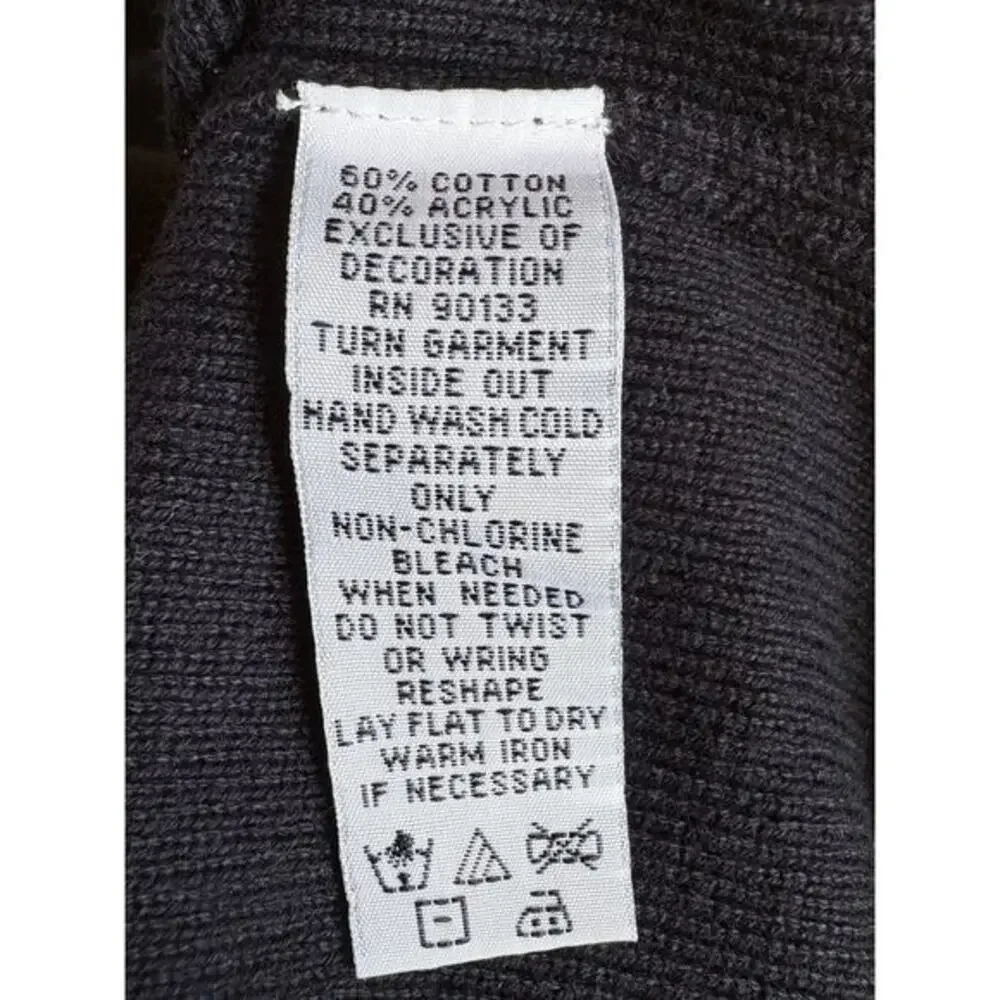 Bob Mackie Wearable Art Feather Embroidery Cardigan Sweater V-neck Black Plus 2X